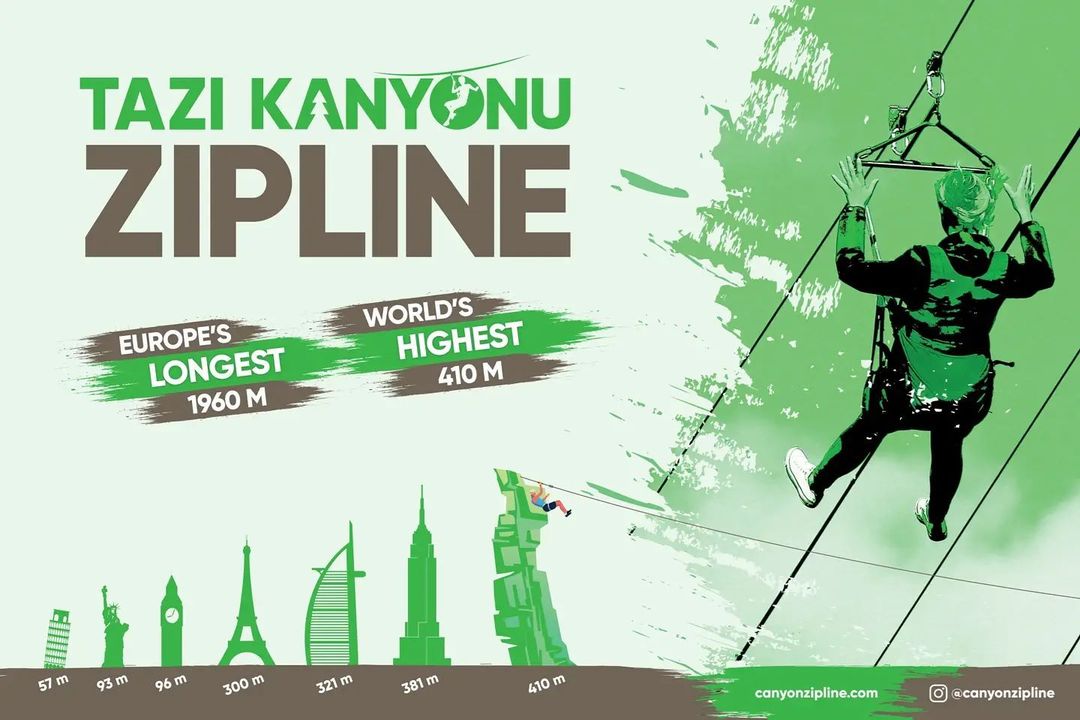 Tazı Canyon Zipline