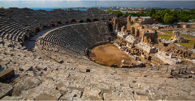 Perge, Aspendos & Side